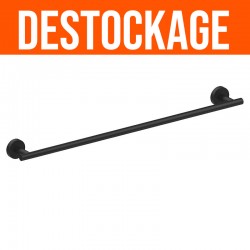 Porte-serviettes noir - 650 mm - DESTOCKAGE
