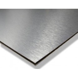 Aluminium Composite - Brossé Argent