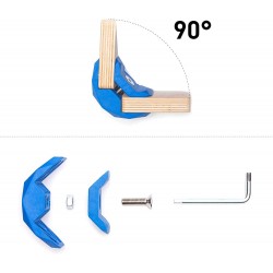 Connecteur à 90° - Bleu - Playwood